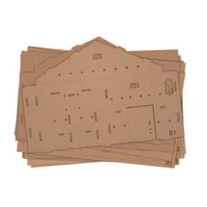 Smart Home Model Set (Cardboard)